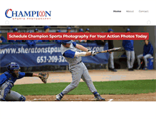 Tablet Screenshot of championsportsphotos.com